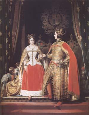  Queen Victoria and Prince Albert at the Bal Costume of 12 May 1842 (mk25)